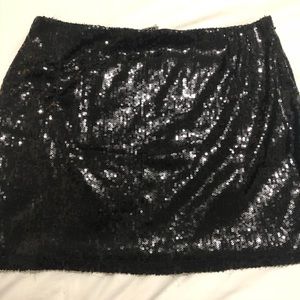 Sequined skirt
